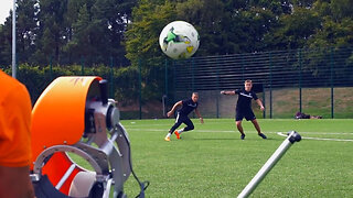 Ball Launcher - All Football Games Hire - Private and Corporate Soccer Games Rental