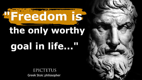 Epictetus - LIFE CHANGING Quotes - STOICISM | 100 Great Quotes By Epictetus | Bright Quotes