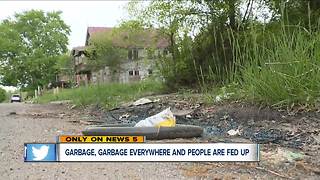 East Cleveland residents fed up with illegal dumping on city streets