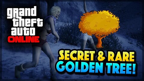 GTA 5 GOLDEN TREE - Secret Golden Tree Easter Egg! (GTA 5 Gameplay)