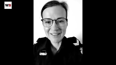 Edmonton Police Service Constable Elena Golysheva Moved to Tears Supporting Freedom Truckers