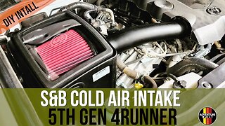 S&B COLD AIR INTAKE FOR 5TH GEN 4RUNNER | MORE POWER | MORE BETTER | OVERLANDING MACHINE