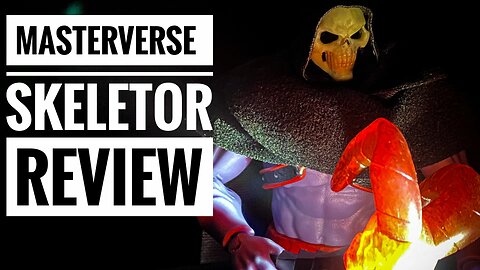 Unboxing / Review Masterverse Revolution Skeletor