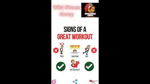 🔥Signs of a great workout🔥#fitness🔥#wildfitnessgroup🔥#shorts🔥