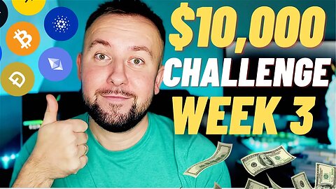 $10,000 Crypto DCA Challenge - Crypto Investing 2023 (Week 3)