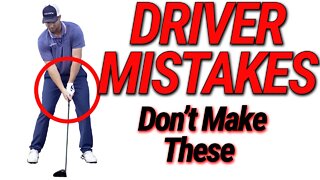 NEVER Make These Driver Mistakes | EASY TO FIX