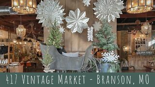 417 Vintage Market | Branson, MO | Christmas 2022 | Shop Small With Us