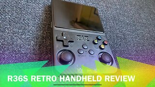 R36S Retro Multi Console Handheld Review - 2023 #retrogaming