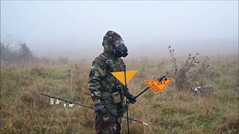 U.S. Army Paratroopers Conduct CBRN Exercise - Bayonet Ready 22