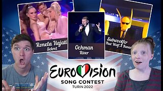 Americans React to All 40 Entries! - Eurovision 2022