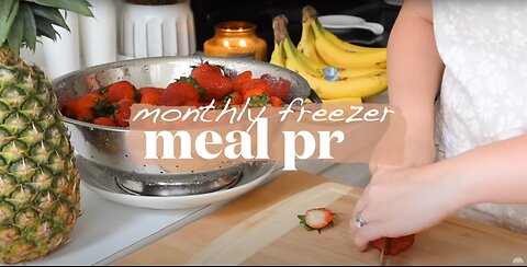 Simple Monthly Freezer Meal Prep | Cook With Me for Large Family Dinners | What's for Dinner Ideas