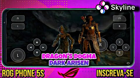 DRAGON'S DOGMA: DARK ARISEN - Game Play teste no Skyline Edge 42 Emulator Switch Android: SD888+/8GB