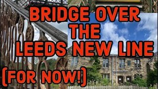Battyeford railway bridge and cottages, The Leeds New Line