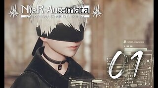 9S | B Route | Nier: Automata | Blind PS4 Gameplay 1 | SpliffyTV