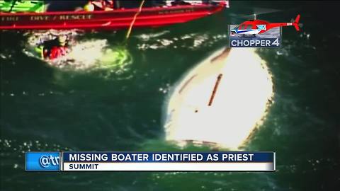 Missing boater identified as local pastor, professor Father Daniel Westberg