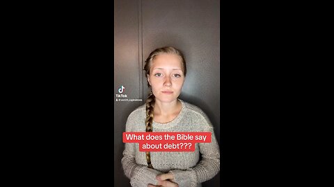 What does the Bible say about debt?