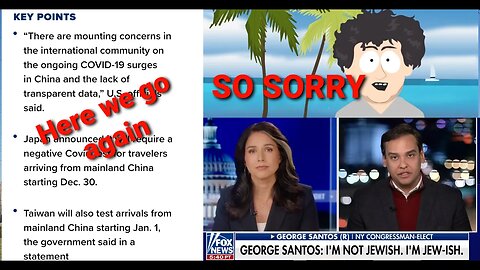 Tulsi Demolished Lying Rep.-elect George Santos, FTX Customers Lawsuit, US Blocking Chinese Citizens