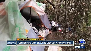 Centennial may become the next Colorado city to prohibit urban camping as council mulls ban