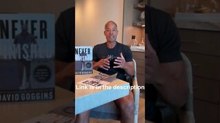 David Goggins on his new book Never Finished