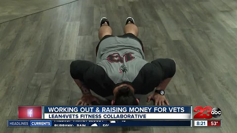 Veteran non-profit hosting fitness fund raiser