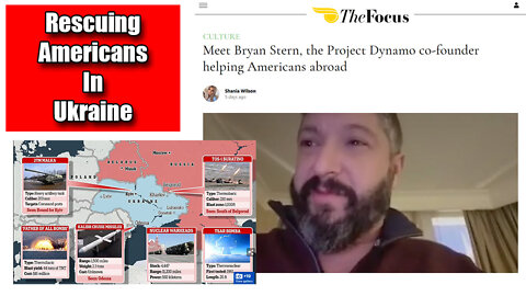 Project Dynamo co-founder Bryan Stern Rescuing Americans In Ukraine