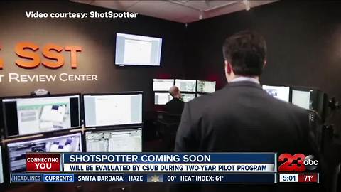 City council working on implementing new shot-spotter program