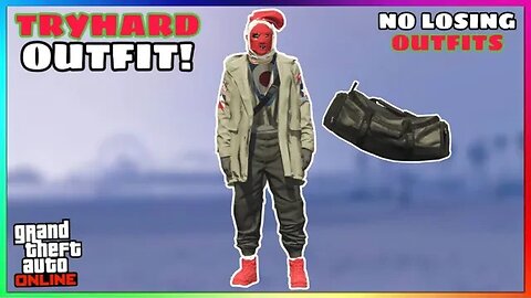 Easy Christmas Thief Black Joggers Invisible Torso Glitched Outfit (GTA Online)