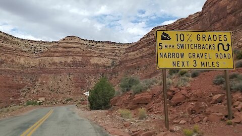 Visiting Utah #2 - Moki Dugway, Bridges Monument, Glen Canyon and beyond!