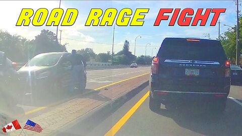Caught on Cam: Man Goes and Punches Driver in a Wild Road Rage Incident!