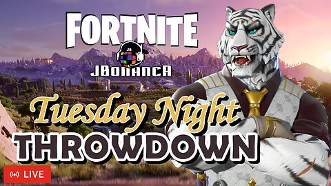 🔴LIVE - Tuesday Night THROWDOWN! 🚨Follower Goal (55/60) #Fortnite
