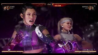 Mortal Kombat 1 2023 Li Mei & Sonya Blade Kameo Fatal Blow