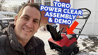 How To Assemble Toro Power Clear Battery Powered 21" Snow Blower