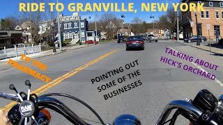 Ride to Granville New York
