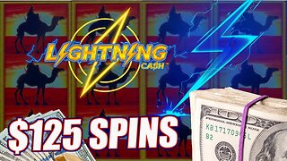 $125/Spin High Stakes Thrills! ★ High Limit Lightning Link Slots