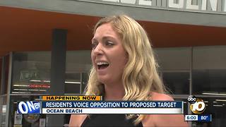 Ocean Beach residents voice opposition to proposed Target