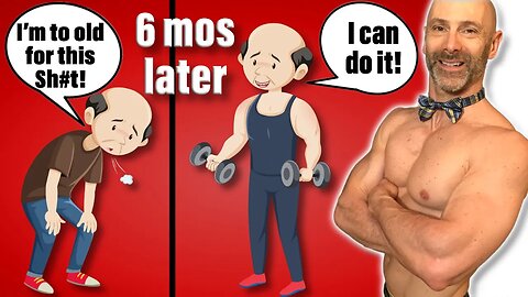 Why People Think You Can’t Build Muscle Over 50 Naturally (They Can't Be More Wrong)