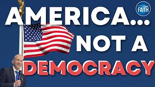 America is Not a Democracy, it's a Constitutional Republic