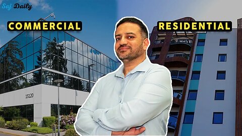 Why I INVEST In Residential Property Instead of Commercial | Saj Daily | Saj Hussain