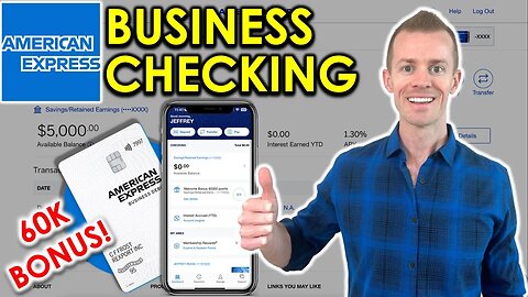 How to Open an Amex Business Checking Account (WATCH ME APPLY!)