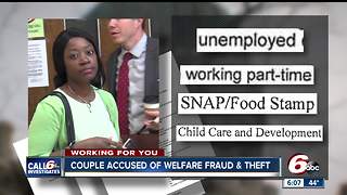 Couple accused of welfare fraud and theft