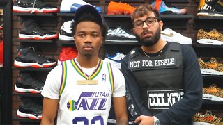 Roddy Ricch Goes Shopping For Sneakers With CoolKicks.