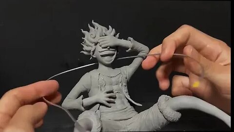 sculpting luffy gear 4 | onr piece figure