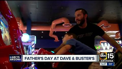Father's Day at Dave and Busters