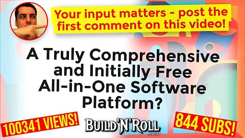A Truly Comprehensive and Initially Free All-in-One Software Platform?
