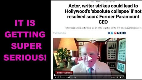 Writer Strike Could Get Hollywood To Colapse