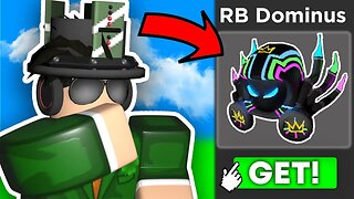 (⭐EVENT!) Roblox IS GIVING YOU The RB BATTLES DOMINUS! FOR FREE!