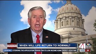 MO governor says reopening state could be 'gradual' process