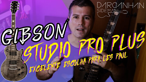 Gibson Studio Pro Plus 2011 - Excelente opção para guitarra Les Paul