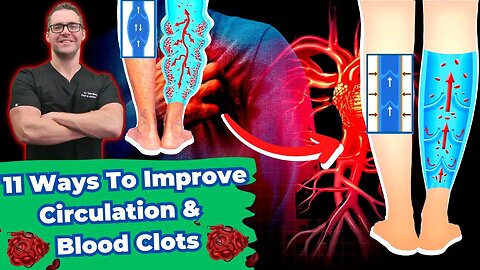 How To Improve Blood Flow & Circulation [Heart, Arteries, Legs & Feet]