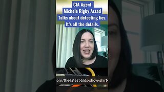 CIA Agent Michele Rigby Assad On detecting lies.It’s all about the details w/Pete A Turner SpyvsSpy